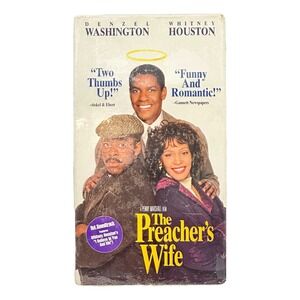 The Preachers Wife‎ VHS Whitney Houston New Sealed Vintage